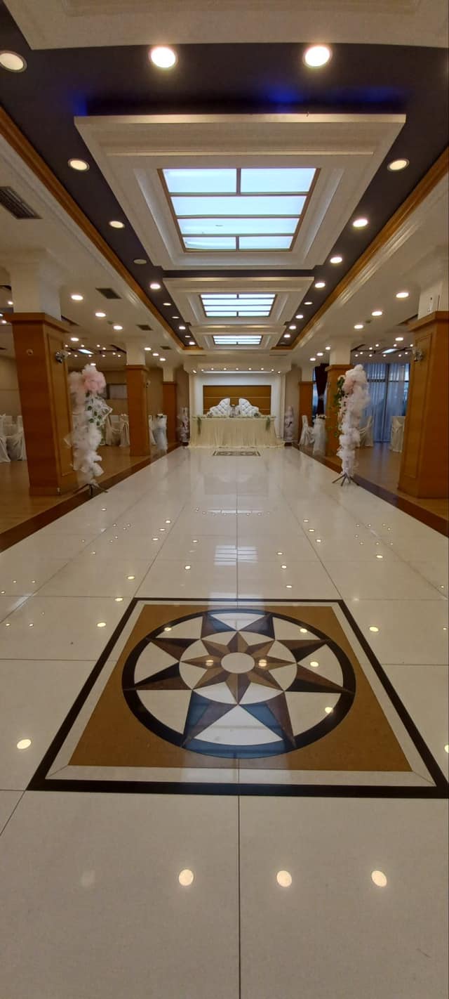 Chef cooking at Castel Restaurant