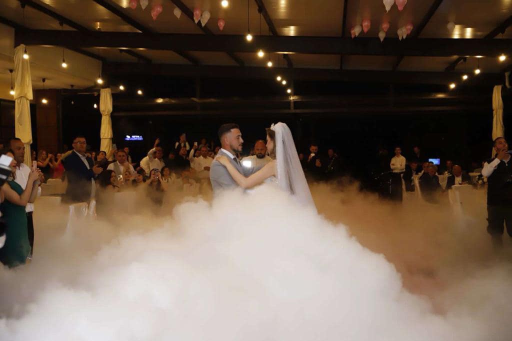 Wedding celebration at Castel